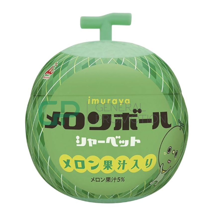 Frozen Imuraya Melon Ball Ice Cream 170Ml new Frozen Imuraya Melon Ball - Image 1